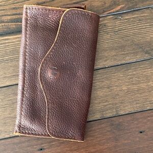 Vintage Brown Leather Wallet